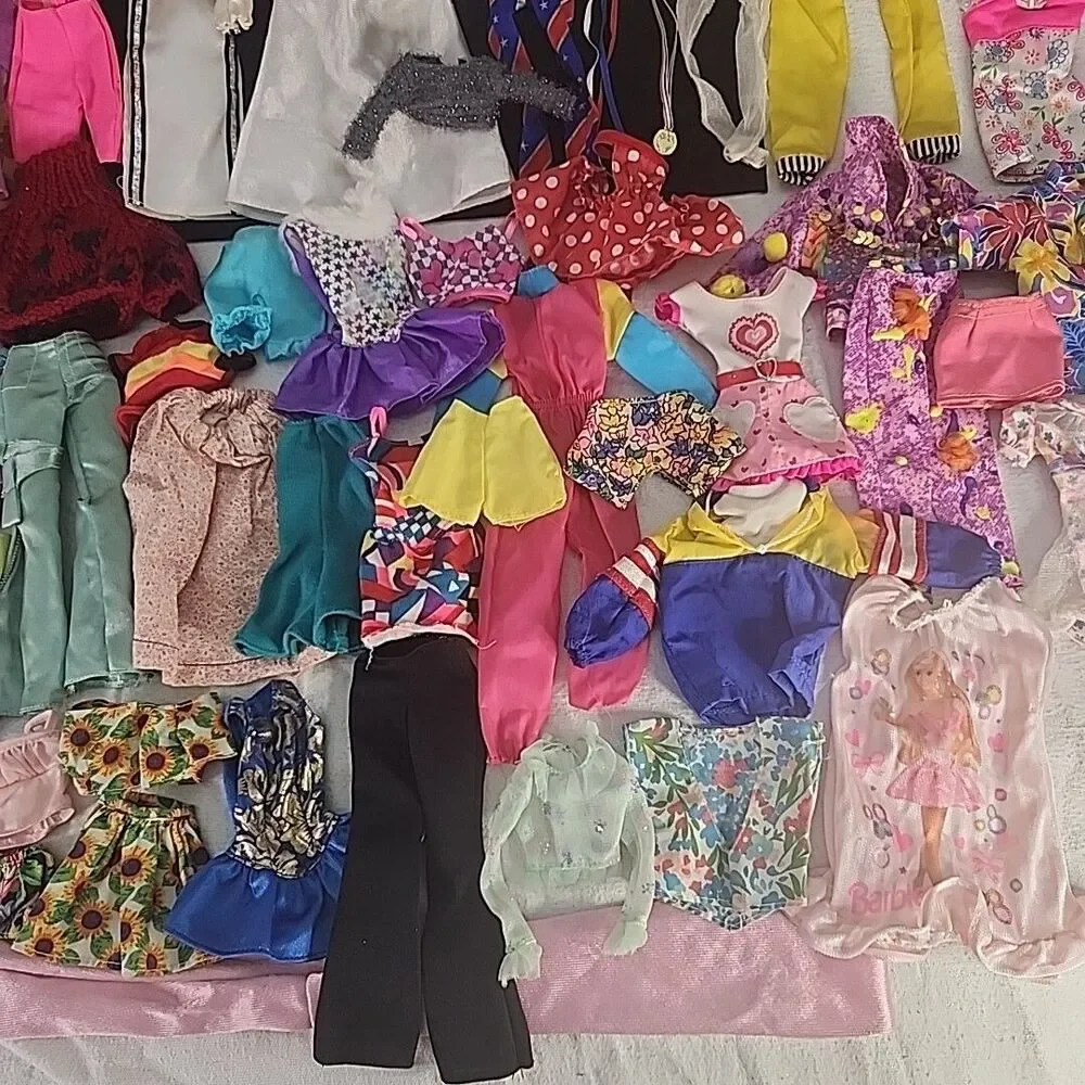 Barbie Clothing, Acc, Parts Ken 150+ Piece Diverse Lot Over $1000 1960s-? VNTG